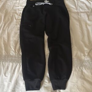 Figs Black Jogger Pants